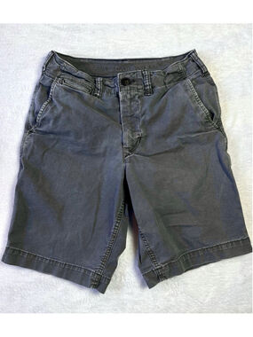 American Eagle Cargo Shorts Mens 28 Longer Length Gray Next Level Flex